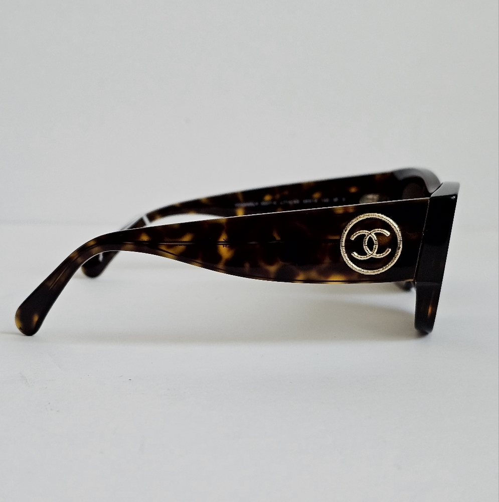 Chanel Rectangle Sunglasses 5507 - image 4